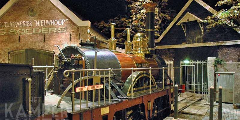 4. Stoomlocomotief Arend in het Spoorwegmuseum