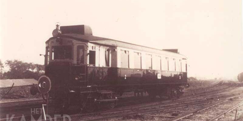 5. omBC 1905 wachtend in Kampen, 27 februari 1949 5a. De nieuwe omBC op emplacement Kampen, omstreeks 1924