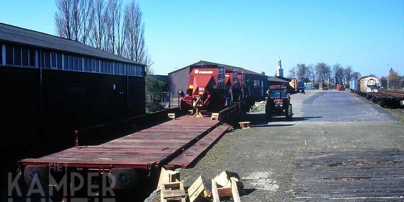 6b. Kampen losweg ca. 1995, dezelfde situatie als foto 6a maar nu omgekeerd (foto Jan Dul)