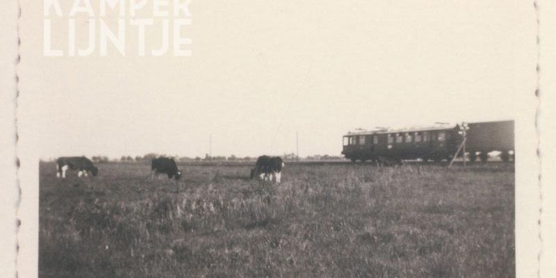 7. omBC met goederenwagen op weg naar Kampen voor 1940