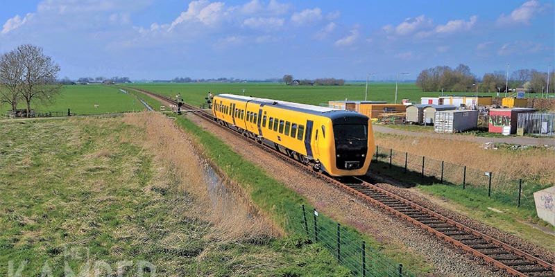 12b. Zwolle Scholtensteeg 2-2-2017, DM’90 het latere museumstel 3426 (foto Kasper  Haar)