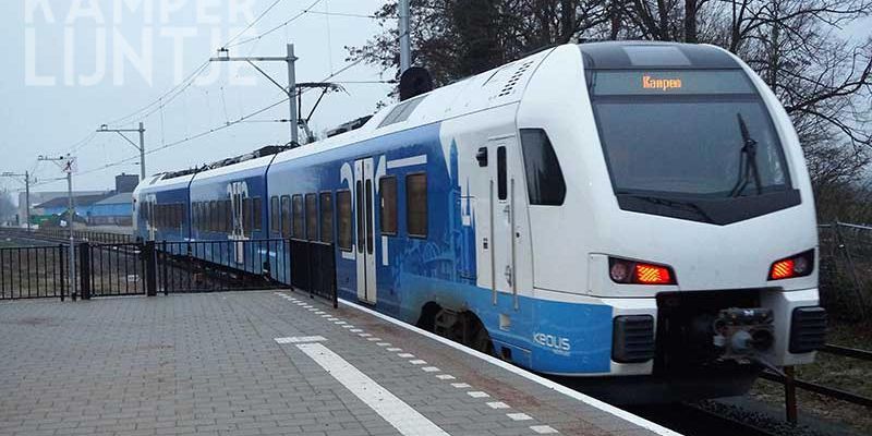 1e. Kampen 10 december 2017, vertrek Keolis 7301 naar Zwolle (foto Kasper Haar)