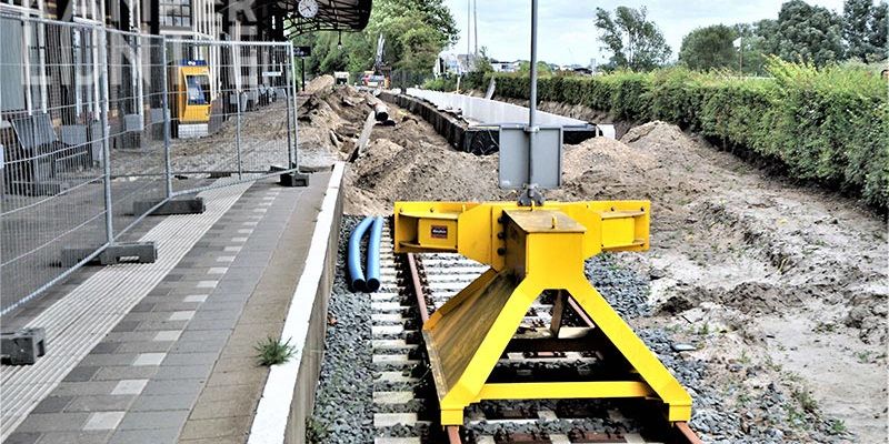 23a. Kampen 16 juni 2017, de verbreding van het perron is goed te zien (foto Kasper Haar)