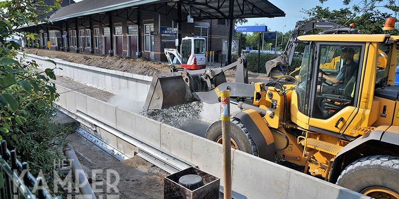 24b. Kampen 20 juni 2017, storten nieuwe ballast voor station Kampen (foto Kasper Haar)