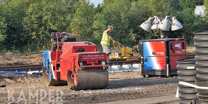 24g. Kampen 21 juni 2017, het spoor wordt gericht (foto Kasper Haar)