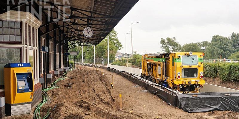 25u. Kampen 24 juni 2017, de verbreding van het perron is goed zichtbaar (foto K. Haar)