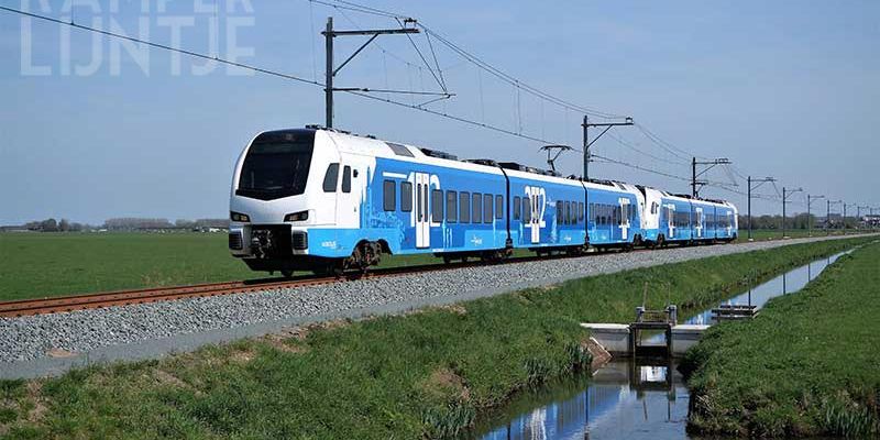 2a. ’s Heerenbroek 18 april 2018, Keolis 7308 + 7303 op weg naar Kampen (foto K. Haar)