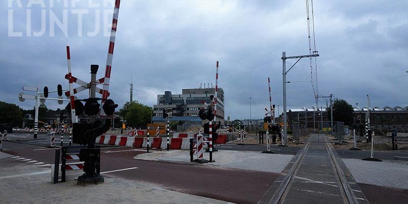 30r. Zwolle Veerallee 16 juli 2017, het spoor richting station (foto Kasper Haar)