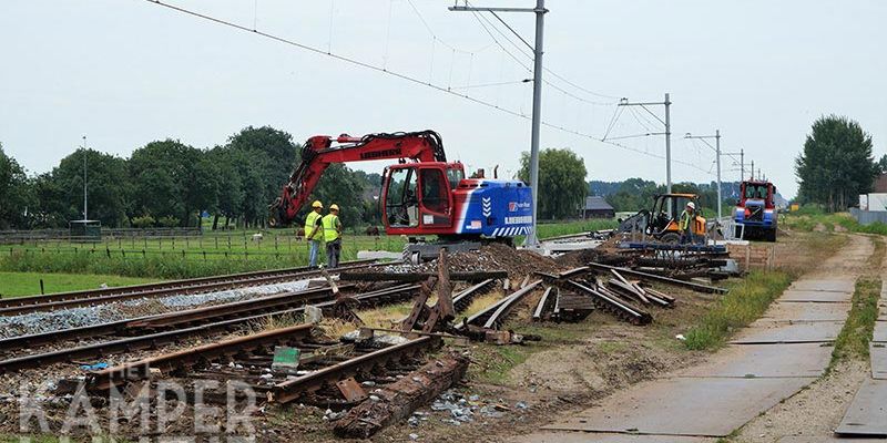 33b. Kampen 19 juli 2017, het tijdelijke oude wissel is verwijderd (foto Kasper Haar)