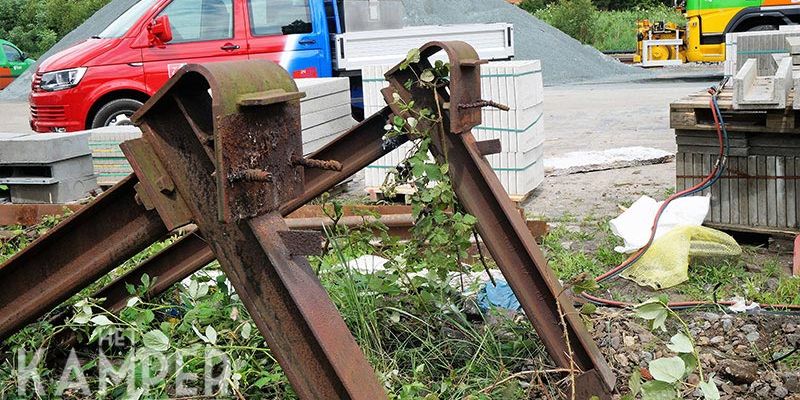 34n. Kampen 22 juli 2017, stootjuk ontdaan van balk (foto Kasper Haar)